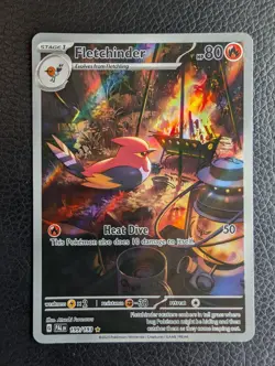 Fletchinder - 199/193 Paldea Evolved (Pokemon) Full Art Illustration Rare - Image 1