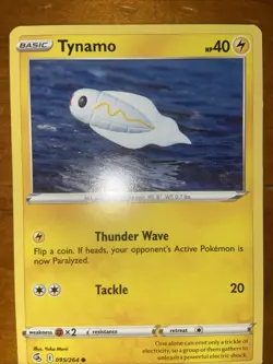 Pokemon TCG Tynamo Fusion Strike Sword And Shield 095/264 EXC 2021 - Image 1