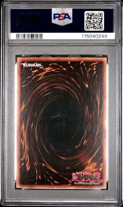 2010 Yu-Gi-Oh! Left Leg Of The Forbidden One LOB Reprint Ultra Rare PSA 8 - Image 2