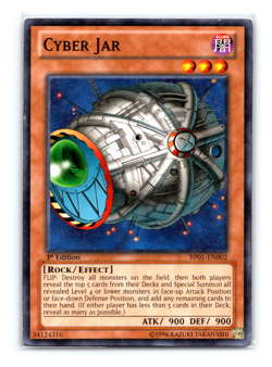 Cyber Jar - BP01-EN002 - Starfoil Rare - 1st Edition - Yugioh LP - Image 1