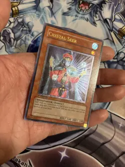 ULTIMATE RARE Crystal Seer TAEV-EN031 1st Edition Yugioh VLP/NM (ST) - Image 2