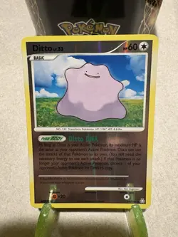Ditto Legends Awakened 27/146 Rare Reverse Holo Pokemon Card - Moderate Play - Image 1