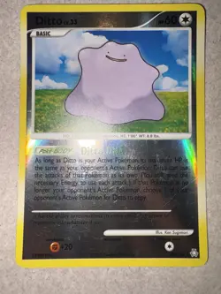 Ditto Legends Awakened 27/146 Rare Reverse Holo Pokemon Card - Moderate Play - Image 5