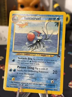 Tentacruel 10/18 Southern Islands Regular Clean & Centered Card Great Promo !! - Image 1