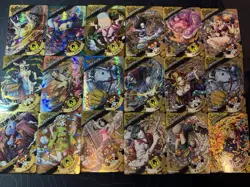 One Piece Set of 18 Collectible Character Anime SSR SR Cards CCG Luffy Nami - Image 1