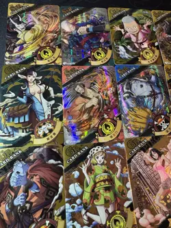 One Piece Set of 18 Collectible Character Anime SSR SR Cards CCG Luffy Nami - Image 2