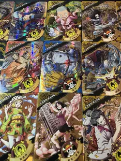 One Piece Set of 18 Collectible Character Anime SSR SR Cards CCG Luffy Nami - Image 3