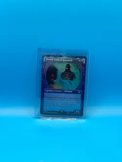 MTG, Elrond, Lord of Rivendell (Showcase) (Foil) 307 Borderless Foil LOTR NM - Image 1