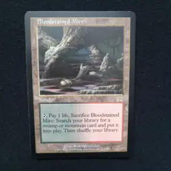 #313 Bloodstained Mire Onslaught Set Regular Magic the Gathering MTG - Image 1