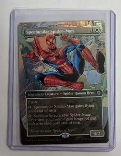 Spectacular Spider-Man (Borderless) Marvel's Spider-Man Foil - Image 1