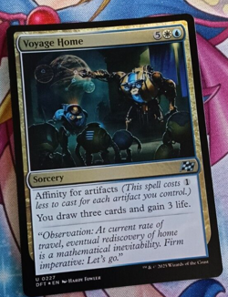MTG - FOIL Voyage Home #227 Aetherdrift - Image 1