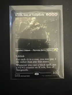 K'rrik, Son of Yawgmoth (Foil Etched) Modern Horizons 3 Foil - Image 1