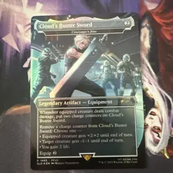 Cloud's Buster Sword - Umezawa's Jitte (Rainbow Foil) Secret Lair Drop Foil - Image 1