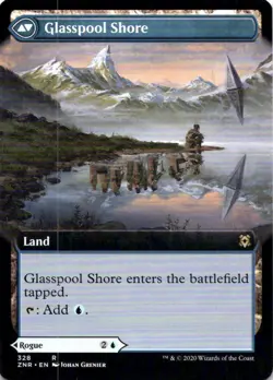 MTG Glasspool Mimic (Extended Art) (328) | NM | Zendikar Rising (ZNR) - Image 2