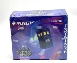 Magic the Gathering Doctor Who Collector Booster 12 Pack shrink Japanese - Image 1