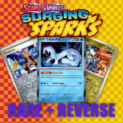 Pokemon TCG SV08: Surging Sparks - Choose Your Card | Rare & Reverse Holo - Image 1