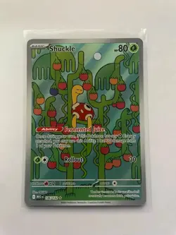 Pokemon Mega Evolution Shuckle 136/132 Illustration Rare - Image 1