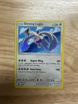 Pokemon Shining Lugia Black Star Promo Holo #SM82 NM - Image 1