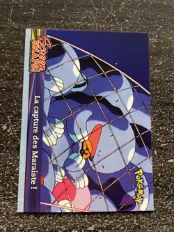 CARTE POKEMON TOPPS SNAP - SCREEN SNAPS! LA CAPTURE DES MARAISTE NEUF FR - Image 1