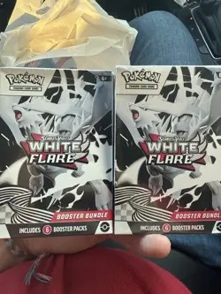 LOT OF 2 Pokemon Scarlet & Violet - White Flare Booster Bundle - SEALED - Image 2