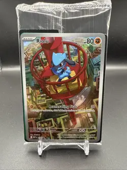 SEALED Riolu 010 Mega Evolution ETB Promo - Pokemon TCG - Image 1
