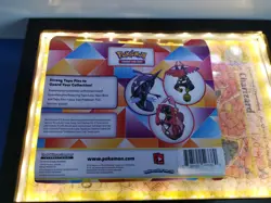 Pokemon Tapu Pin Collection Evolutions XY Crimson Invasion Booster Neu OVP box - Image 2