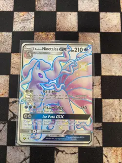 POKEMON HIDDEN FATES SHINY VAULT SV53/SV94 ALOLAN NINETALES GX 13 - Image 1