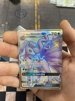 POKEMON HIDDEN FATES SHINY VAULT SV53/SV94 ALOLAN NINETALES GX 13 - Image 3