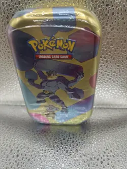 Pokemon TCG - Scarlet & Violet 151 Mini Tin - Machamp & Cubone - Factory Sealed - Image 1
