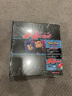 Team Rocket 2000 Pokemon 3-Ring Collector’s Binder WOTC Nintendo NEW SEALED - Image 1