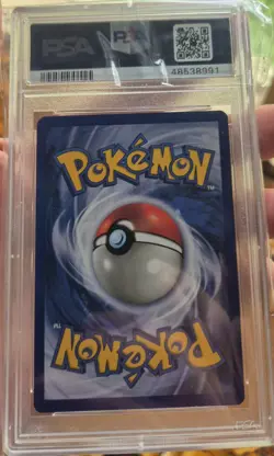 1999 POKEMON BASE SET SHADOWLESS #52 MACHOP PSA 10 GEM MINT - Image 2
