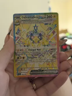 Galvantula Ex 168/142 Stellar Crown Special Illustration Rare Pokemon TCG NM - Image 1