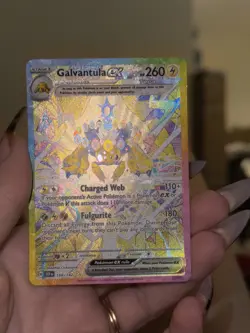 Galvantula Ex 168/142 Stellar Crown Special Illustration Rare Pokemon TCG NM - Image 2