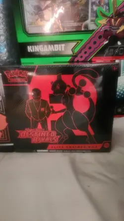 Pokemon TCG Destined Rivals ETB Elite Trainer Box Sealed - Image 1