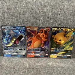 Charizard GX SM211 Gyarados GX SM212 Raichu GX SM213 Hidden Fates Promo Pokemon - Image 1