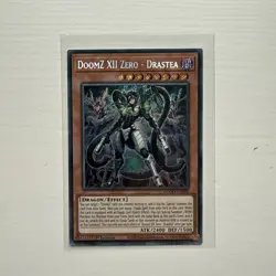 DOOD-EN008 DoomZ XII Zero - Drastea Secret Rare 1st Ed YuGiOh - Image 1
