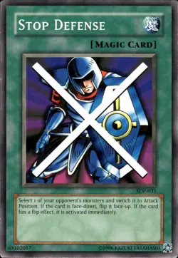 Stop Defense - SDP-031 - MP - YuGiOh - Image 1