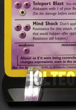 Pokemon TCG Card - Dark Alakazam 18/82 Team Rocket Rare - Image 4