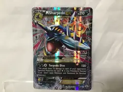 2017 Pokemon Mega Sharpedo XY200 Torpedo Dive trading card - Image 1