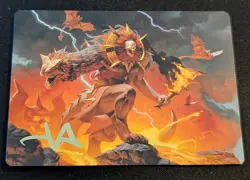 MTG - Ojer, Axonil, Deepest Might (20/81) Gold-Stamped Art Card - Ixalan - Image 1