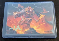 MTG - Ojer, Axonil, Deepest Might (20/81) Gold-Stamped Art Card - Ixalan - Image 3
