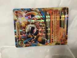 2017 Pokemon mega Camerupt XY198 Magma Eruption trading card - Image 3