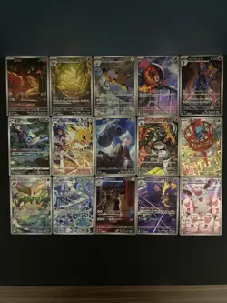 Pokemon TCG Card- Art Rare 15-card set - We've collected popular cards! - Image 1