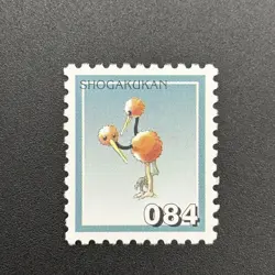 Doduo Pokemon Stamp Card Shogakukan Nintendo Japanese TCG Vintage S316-73 - Image 3