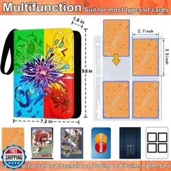4 Pocket Card Binder for Cards, Trading Card Binder Holder with 50 Removable - Image 4
