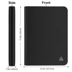 Rayvol Premium 1000+ Pockets Card Binder, 16-Pocket Ringless Trading Card Album - Image 2