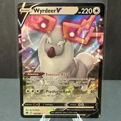 Wyrdeer V 134/189 Ultra Rare Holo - Astral Radiance Pokemon TCG Card NM - Image 1