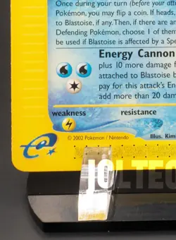 Pokemon TCG Card - Blastoise 37/165 Expedition Base Set Rare - Image 4