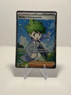 Wally's Compassion 176/132 Mega Evolution Pokemon Card - Image 1