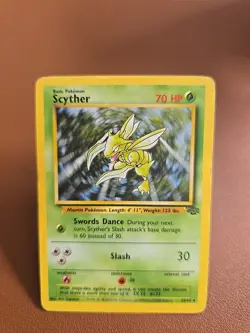 Scyther Jungle Regular Pokemon Card 26/64 - Image 5